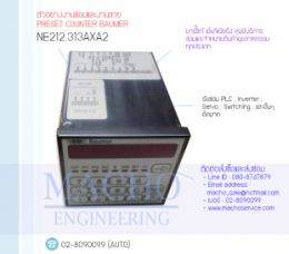DIGITAL METER PANEL,BAUMER,NE212,DIGITAL METER PANEL BAUMER NE212