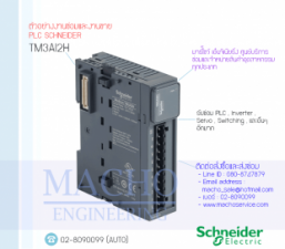 รับซ่อมและขายPLC,Schneider,TM3AI2H,PLC Schneider TM3AI2H